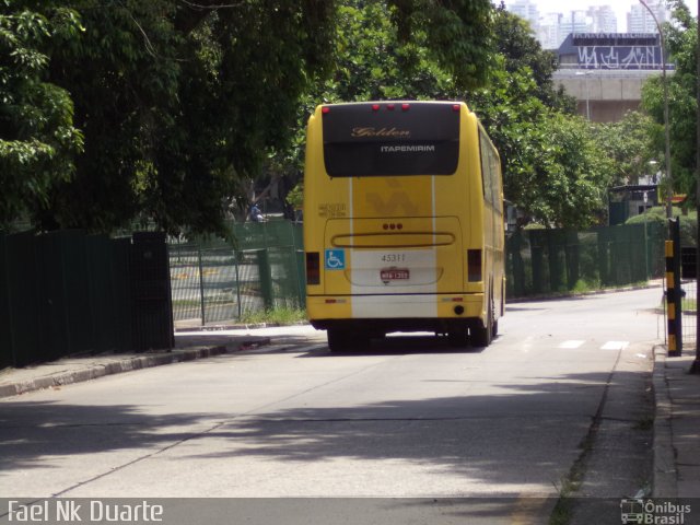 Viação Itapemirim 45311 na cidade de São Paulo, São Paulo, Brasil, por Raphael José da Silva. ID da foto: 3969369.