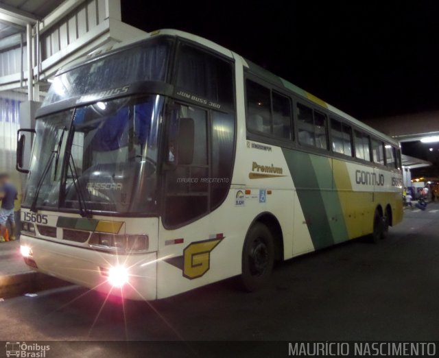 Empresa Gontijo de Transportes 15605 na cidade de Belo Horizonte, Minas Gerais, Brasil, por Maurício Nascimento. ID da foto: 3973657.