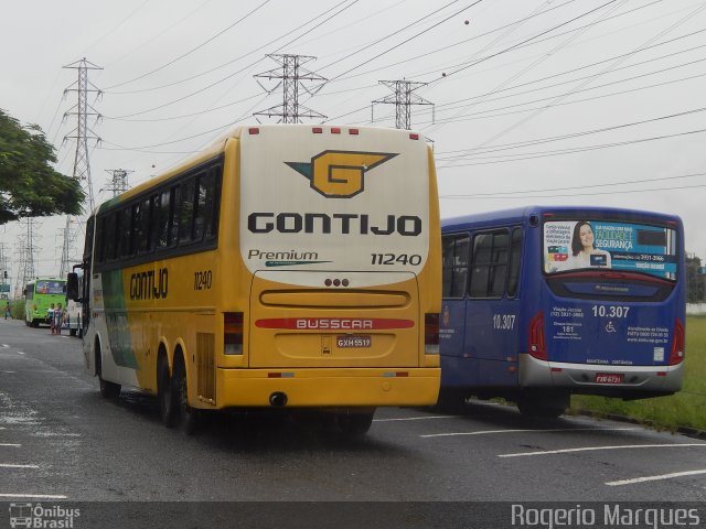 Empresa Gontijo de Transportes 11240 na cidade de São José dos Campos, São Paulo, Brasil, por Rogerio Marques. ID da foto: 3972694.