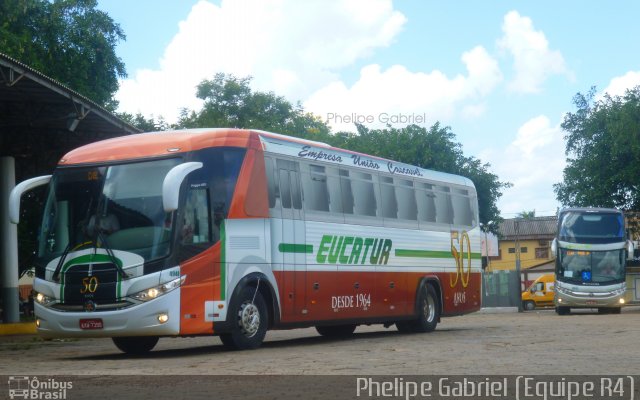 Eucatur - Empresa União Cascavel de Transportes e Turismo 4948 na cidade de Porto Velho, Rondônia, Brasil, por Phelipe Gabriel Campos de Souza. ID da foto: 3973028.