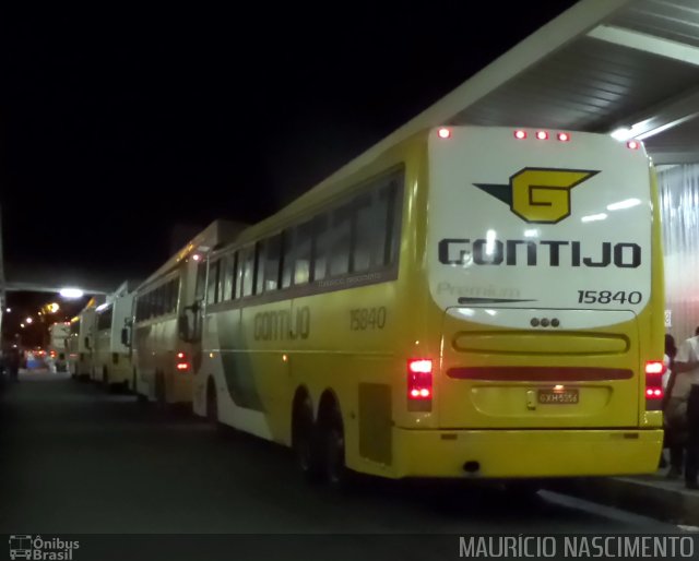 Empresa Gontijo de Transportes 15840 na cidade de Belo Horizonte, Minas Gerais, Brasil, por Maurício Nascimento. ID da foto: 3973645.