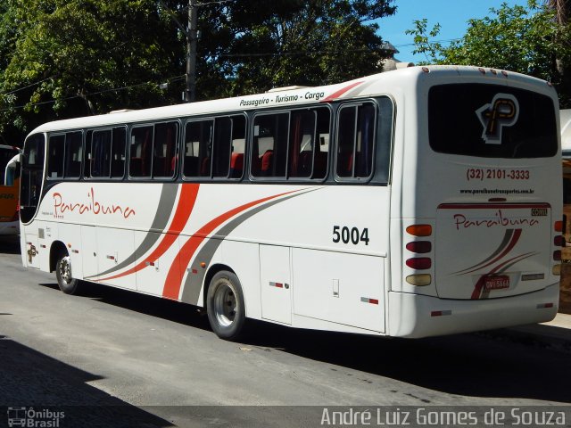 Paraibuna Transportes 5004 na cidade de Juiz de Fora, Minas Gerais, Brasil, por André Luiz Gomes de Souza. Número da foto: #3973389.