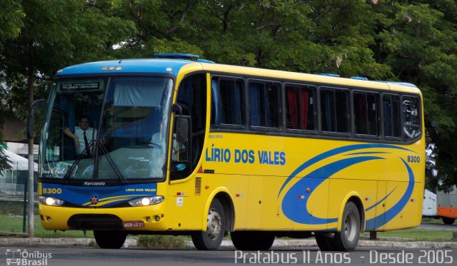 Viação Lírio dos Vales 8300 na cidade de Vitória, Espírito Santo, Brasil, por Cristiano Soares da Silva. ID da foto: 3973021.