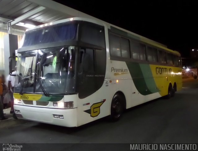 Empresa Gontijo de Transportes 15180 na cidade de Belo Horizonte, Minas Gerais, Brasil, por Maurício Nascimento. ID da foto: 3973622.