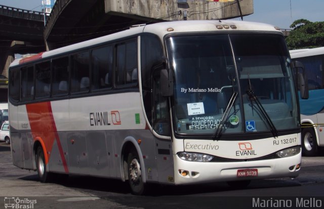 Evanil Transportes e Turismo RJ 132.017 na cidade de Rio de Janeiro, Rio de Janeiro, Brasil, por Mariano Mello. Número da foto: #3974620.