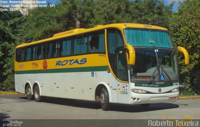 RodeRotas - Rotas de Viação do Triângulo 52711 na cidade de São Paulo, São Paulo, Brasil, por Roberto Teixeira. ID da foto: 3975227.