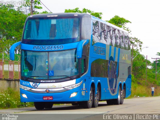 Auto Viação Progresso 6014 na cidade de Recife, Pernambuco, Brasil, por Eric Oliveira. Número da foto: #3974098.