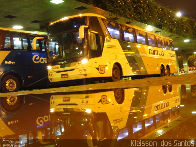 Empresa Gontijo de Transportes 17000 na cidade de Belo Horizonte, Minas Gerais, Brasil, por Kleisson  dos Santos. ID da foto: 3975142.