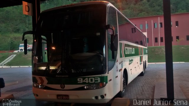 Empresa Gontijo de Transportes 9403 na cidade de Itabirito, Minas Gerais, Brasil, por Daniel Junior Sena. Número da foto: #3975775.