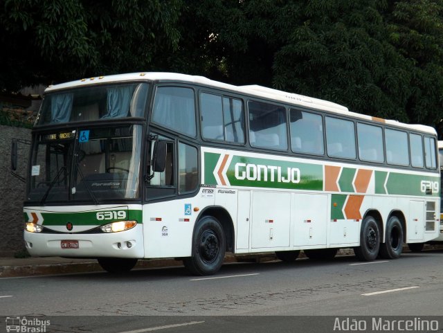 Empresa Gontijo de Transportes 6319 na cidade de Belo Horizonte, Minas Gerais, Brasil, por Adão Raimundo Marcelino. ID da foto: 3975144.