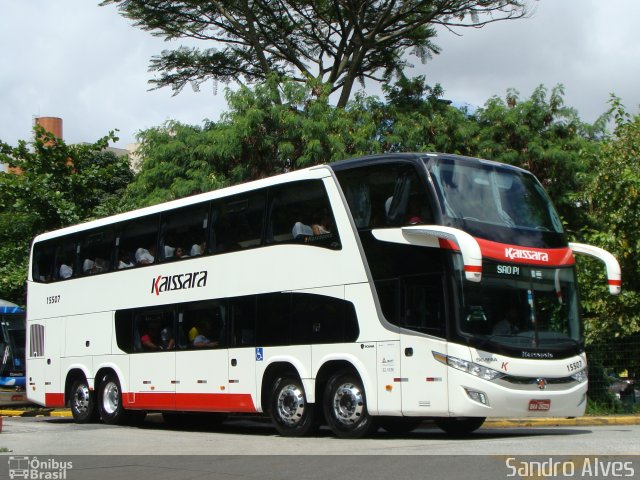 Kaissara - Viação Caiçara 15507 na cidade de São Paulo, São Paulo, Brasil, por Sandro Alves. ID da foto: 3974364.