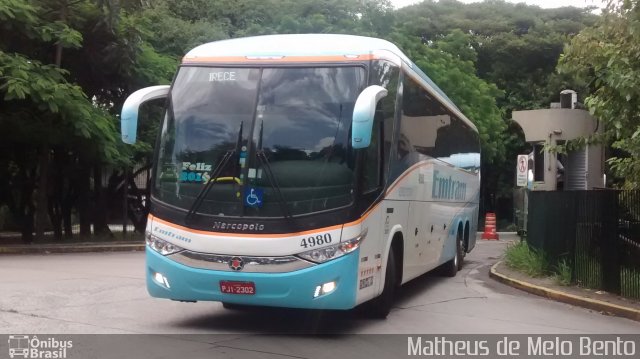Emtram 4980 na cidade de São Paulo, São Paulo, Brasil, por Matheus de Melo Bento. Número da foto: #3975720.