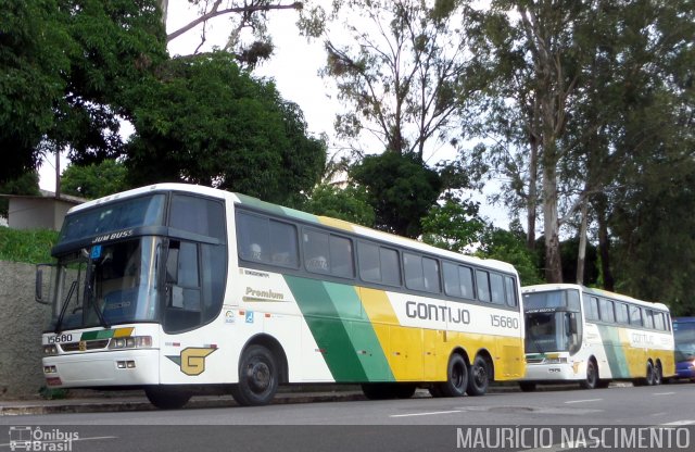 Empresa Gontijo de Transportes 15680 na cidade de Belo Horizonte, Minas Gerais, Brasil, por Maurício Nascimento. ID da foto: 3975751.