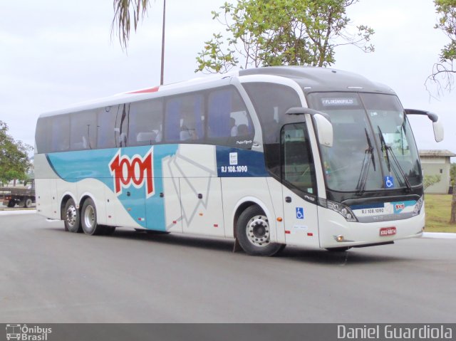 Auto Viação 1001 RJ 108.1090 na cidade de Florianópolis, Santa Catarina, Brasil, por Daniel Guardiola. ID da foto: 3976402.