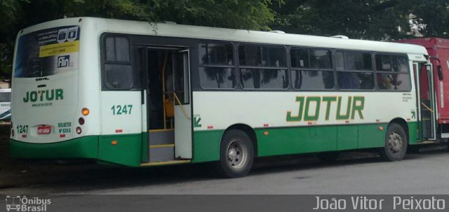 Jotur - Auto Ônibus e Turismo Josefense 1247 na cidade de Florianópolis, Santa Catarina, Brasil, por João Vitor  Peixoto. ID da foto: 3976569.