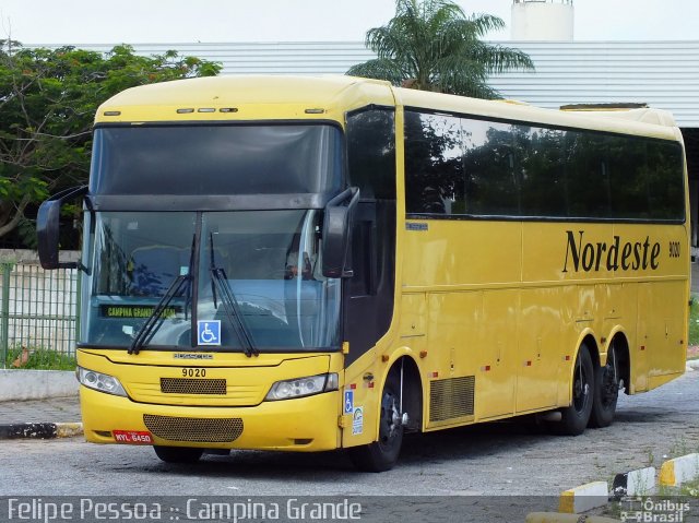 Viação Nordeste 9020 na cidade de Campina Grande, Paraíba, Brasil, por Felipe Pessoa de Albuquerque. Número da foto: #3976698.