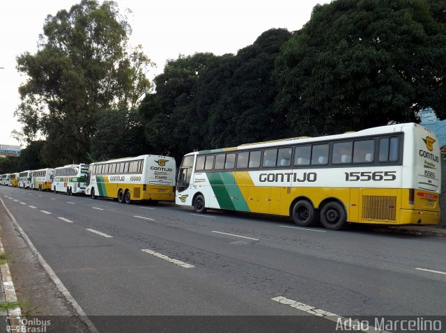 Empresa Gontijo de Transportes 15565 na cidade de Belo Horizonte, Minas Gerais, Brasil, por Adão Raimundo Marcelino. ID da foto: 3977615.