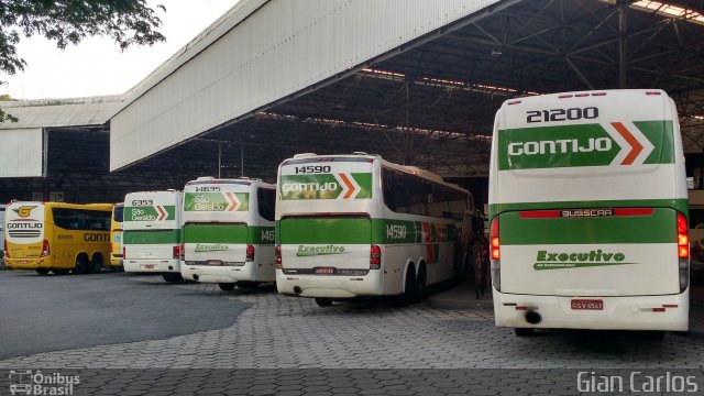 Empresa Gontijo de Transportes 21200 na cidade de Vitória, Espírito Santo, Brasil, por Gian Carlos. Número da foto: #3977106.