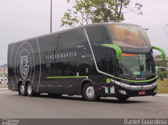 Viação Garcia 7018 na cidade de Florianópolis, Santa Catarina, Brasil, por Daniel Guardiola. Número da foto: #3976457.