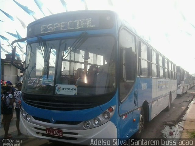 Eixo Forte Transportes Urbanos 11 10 17 na cidade de Santarém, Pará, Brasil, por Adelso Silva Luis Doidinho. Número da foto: #3977981.