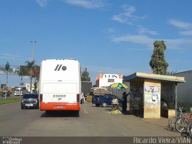 VIAN - Viação Anapolina 99800 na cidade de Luziânia, Goiás, Brasil, por Ricardo Vieira. Número da foto: #3977509.