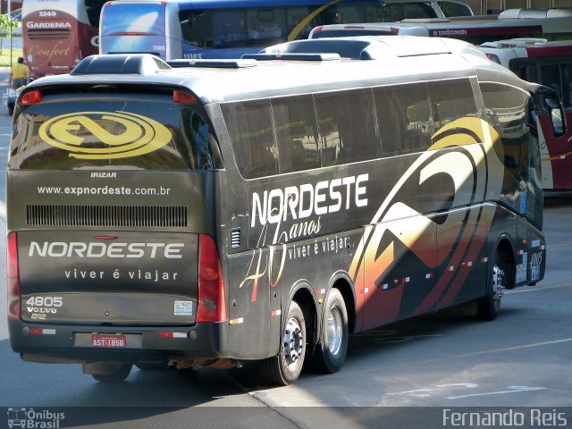 Expresso Nordeste 4805 na cidade de Ribeirão Preto, São Paulo, Brasil, por Fernando Reis. ID da foto: 3980462.