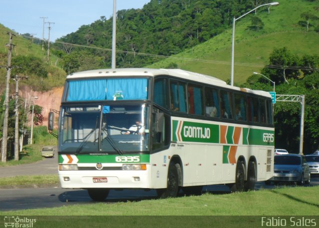 Empresa Gontijo de Transportes 6335 na cidade de Viana, Espírito Santo, Brasil, por Fábio Sales. ID da foto: 3979614.