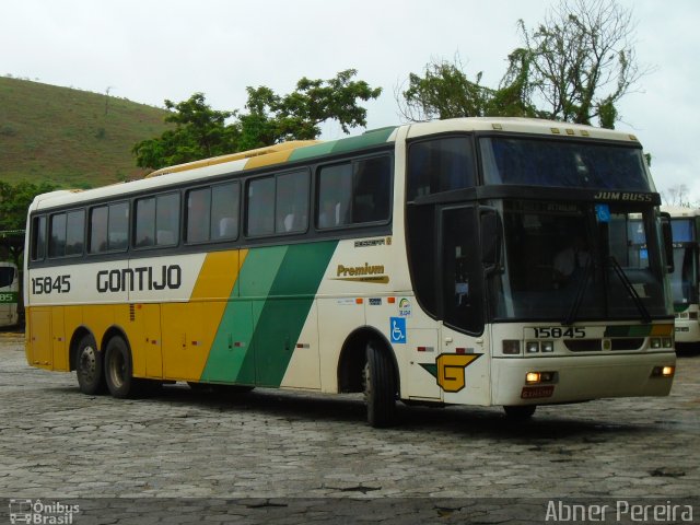 Empresa Gontijo de Transportes 15845 na cidade de Governador Valadares, Minas Gerais, Brasil, por Abner Pereira. ID da foto: 3980161.