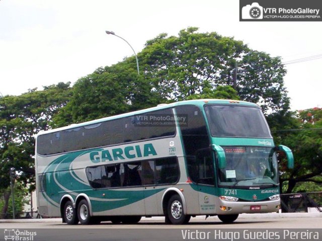 Viação Garcia 7741 na cidade de Maringá, Paraná, Brasil, por Victor Hugo Guedes Pereira. ID da foto: 3979196.