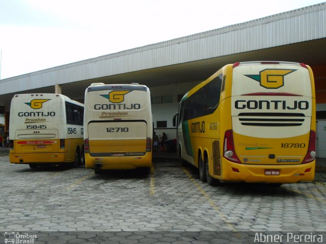 Empresa Gontijo de Transportes 15845 na cidade de Governador Valadares, Minas Gerais, Brasil, por Abner Pereira. Número da foto: #3980208.