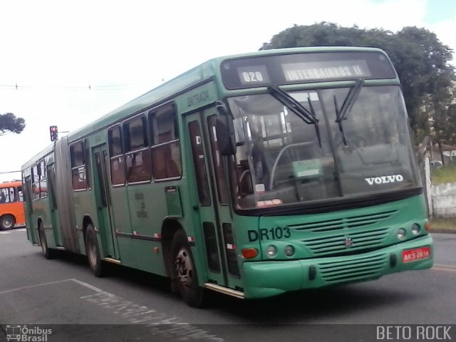 Cristo Rei > CCD Transporte Coletivo > SPE Via Mobilidade S/A DR103 na cidade de Curitiba, Paraná, Brasil, por Alberto Selinke. Número da foto: #3979122.
