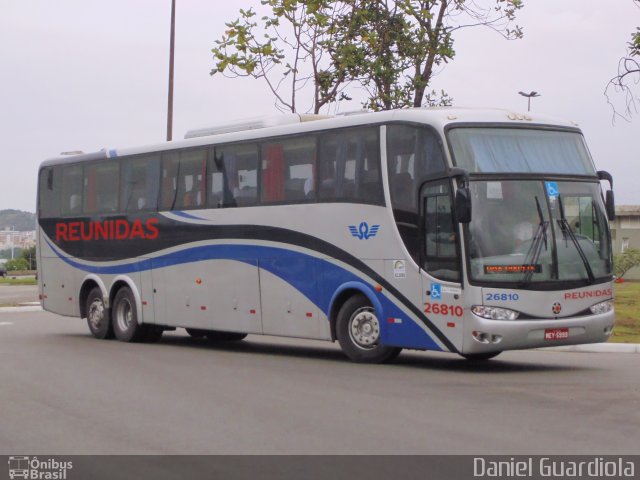 Reunidas Transportes Coletivos 26810 na cidade de Florianópolis, Santa Catarina, Brasil, por Daniel Guardiola. Número da foto: #3979913.