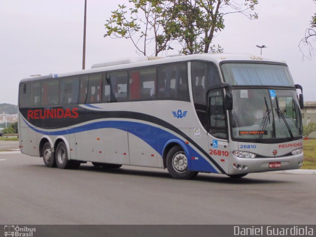 Reunidas Transportes Coletivos 26810 na cidade de Florianópolis, Santa Catarina, Brasil, por Daniel Guardiola. ID da foto: 3979913.