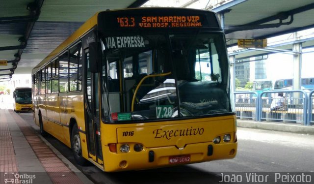 Transporte Coletivo Estrela 1016 na cidade de Florianópolis, Santa Catarina, Brasil, por João Vitor  Peixoto. Número da foto: #3979105.