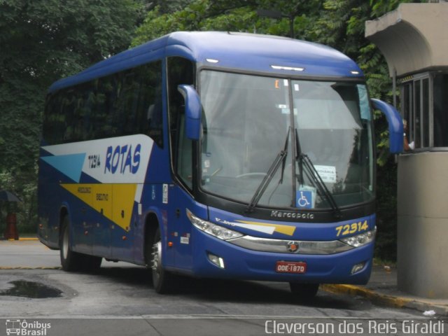 RodeRotas - Rotas de Viação do Triângulo 72314 na cidade de São Paulo, São Paulo, Brasil, por Cleverson dos Reis Giraldi. ID da foto: 3979343.