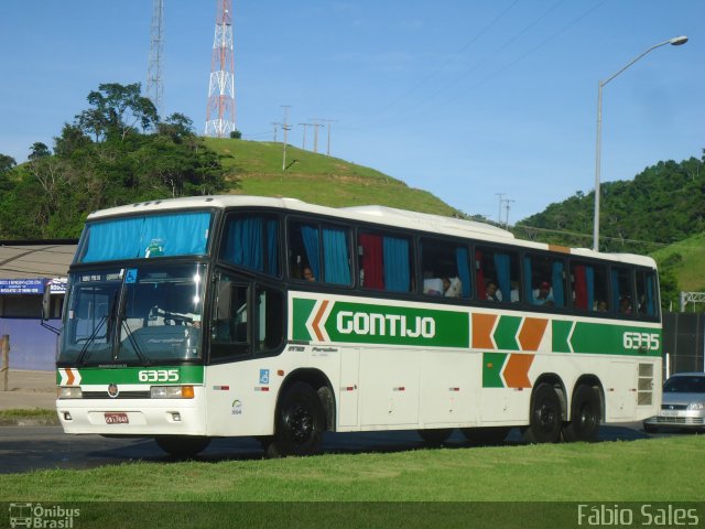 Empresa Gontijo de Transportes 6335 na cidade de Viana, Espírito Santo, Brasil, por Fábio Sales. Número da foto: #3979197.