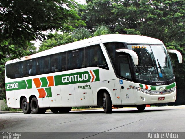 Empresa Gontijo de Transportes 21500 na cidade de São Paulo, São Paulo, Brasil, por André Vitor  Silva dos Santos. Número da foto: #3980141.