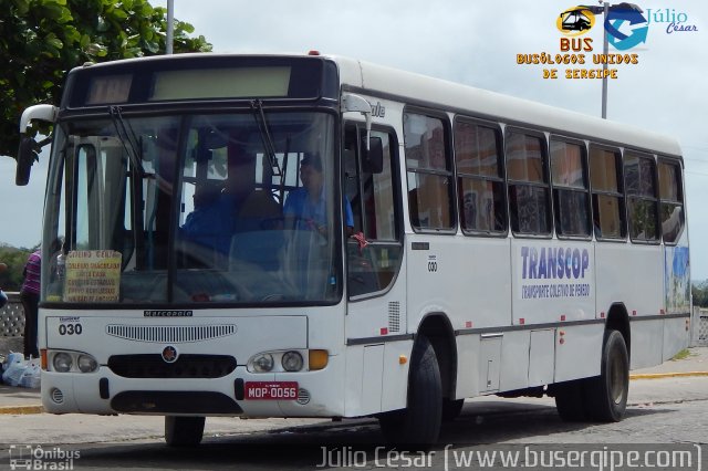 Transcope - Transporte Coletivo de Penedo 030 na cidade de Penedo, Alagoas, Brasil, por Julio Cesar  Barbosa Martins. Número da foto: #3980780.