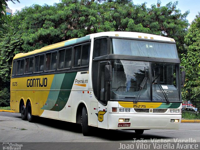 Empresa Gontijo de Transportes 15275 na cidade de São Paulo, São Paulo, Brasil, por Joao Vitor Varella Avance. ID da foto: 3979661.