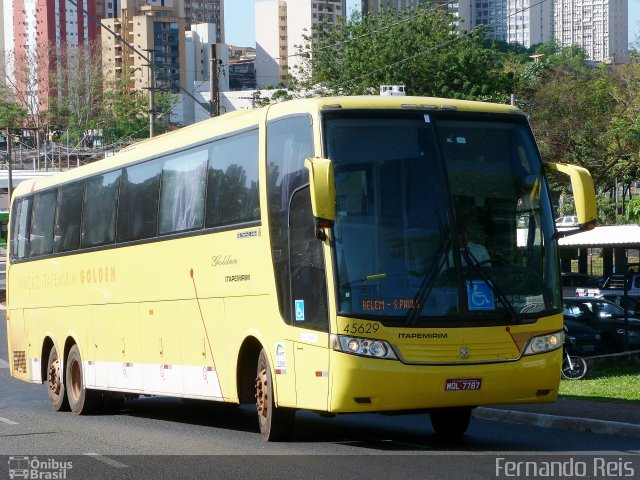 Viação Itapemirim 45629 na cidade de Ribeirão Preto, São Paulo, Brasil, por Fernando Reis. Número da foto: #3980477.