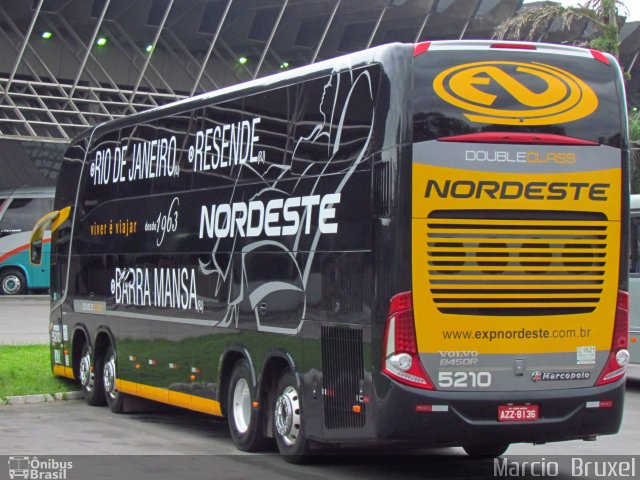 Expresso Nordeste 5210 na cidade de Florianópolis, Santa Catarina, Brasil, por Marcio  Bruxel. Número da foto: #3982359.