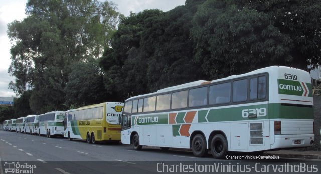 Empresa Gontijo de Transportes 6319 na cidade de Belo Horizonte, Minas Gerais, Brasil, por Charlestom Vinicius Carvalho Silva. ID da foto: 3981179.