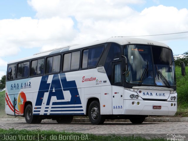 Empresa de Transportes São Luiz 6290 na cidade de Senhor do Bonfim, Bahia, Brasil, por João Victor. ID da foto: 3982267.