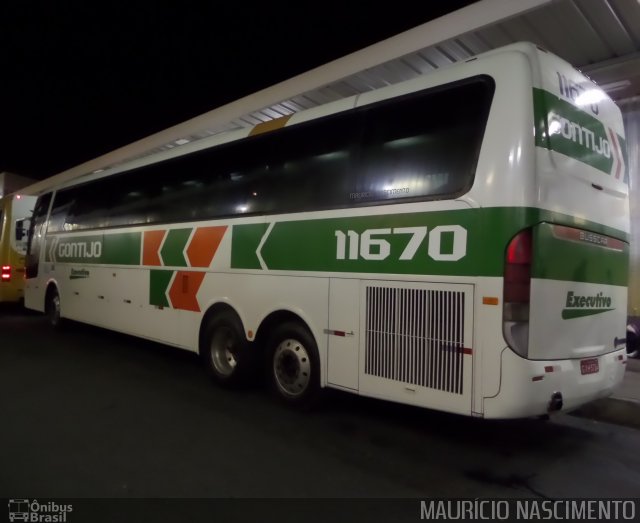 Empresa Gontijo de Transportes 11670 na cidade de Belo Horizonte, Minas Gerais, Brasil, por Maurício Nascimento. Número da foto: #3983334.
