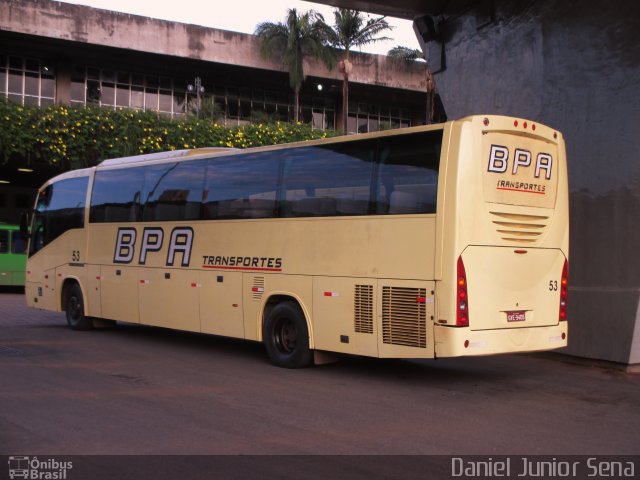 BPA Transportes 53 na cidade de Belo Horizonte, Minas Gerais, Brasil, por Daniel Junior Sena. Número da foto: #3981697.