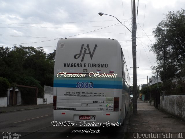 HV Viagens e Turismo 3080 na cidade de Santa Maria, Rio Grande do Sul, Brasil, por Cleverton Schmitt. Número da foto: #3983224.