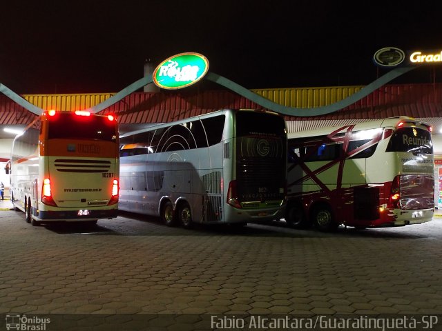 Expresso União 10287 na cidade de Guaratinguetá, São Paulo, Brasil, por Fabio Alcantara. Número da foto: #3982281.