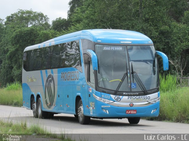 Auto Viação Progresso 6135 na cidade de Recife, Pernambuco, Brasil, por Luiz Carlos de Santana. ID da foto: 4032074.