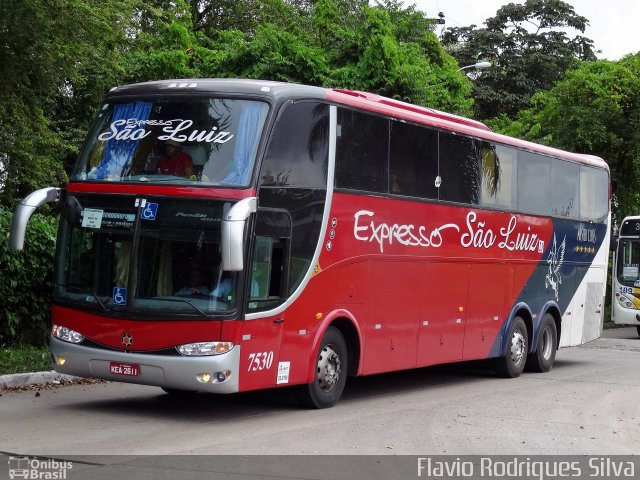 Expresso São Luiz 7530 na cidade de Recife, Pernambuco, Brasil, por Flavio Rodrigues Silva. Número da foto: #4030887.