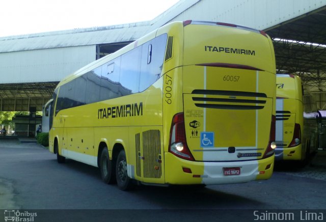 Viação Itapemirim 60057 na cidade de Vitória, Espírito Santo, Brasil, por Saimom  Lima. Número da foto: #4031472.